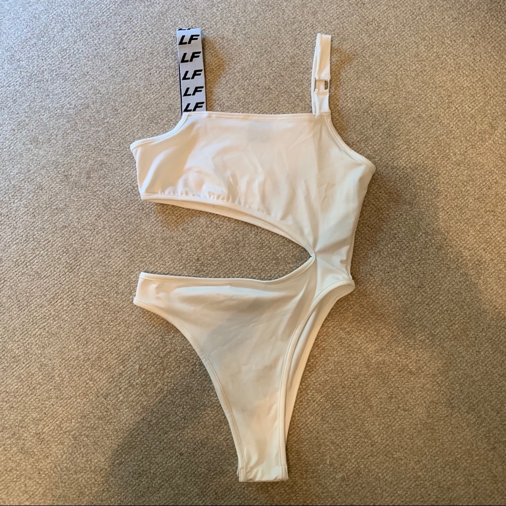 LF THE BRAND CUT-OUT BODYSUIT
